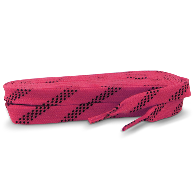 Picture of Standard Grade Molded Tip Waxed Laces Neon Pink 24/CS