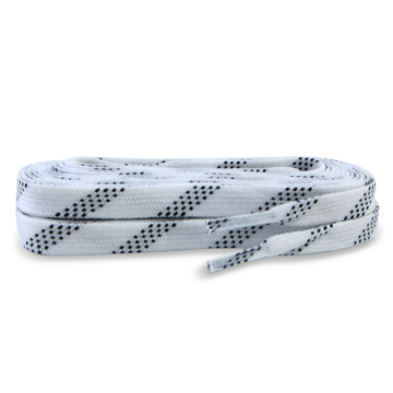 Picture of Standard Grade Molded Tip Waxed Laces White 24/CS