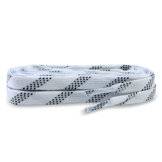 Picture of Standard Grade Molded Tip Waxed Laces White 24/CS