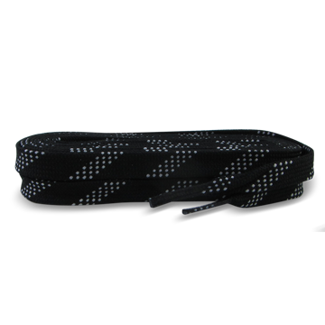 Picture of Standard Grade Molded Tip Waxed Laces Black 24/CS