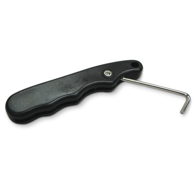 Picture of Lace Tightener Metal Hook Black 1069R /Bulk