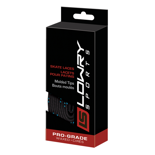 Picture of Pro Grade Molded Tip Waxed Laces Black